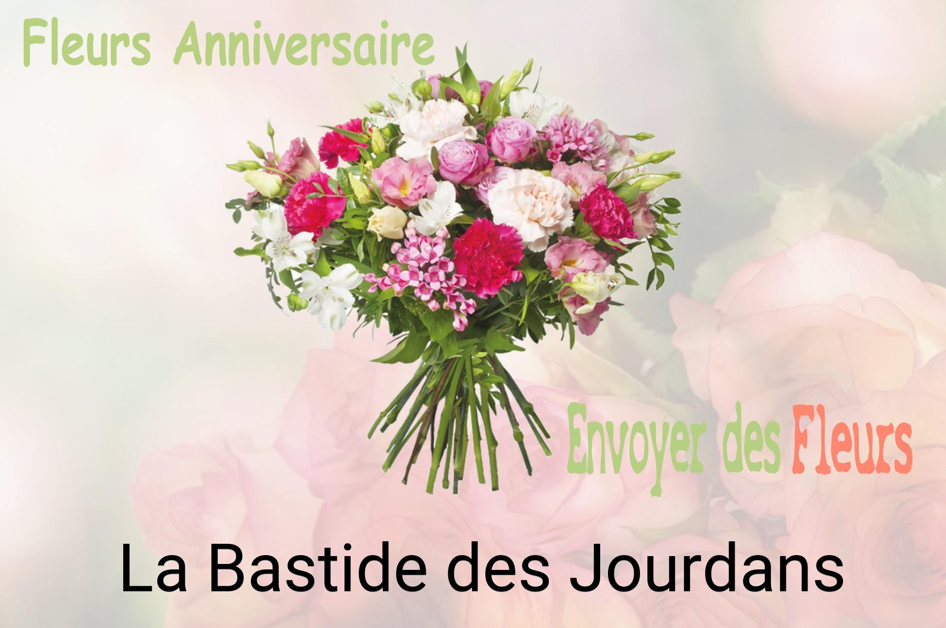 Bouquet de fleurs d’anniversaire livré à La Bastide-des-Jourdans